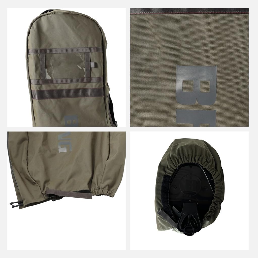 BRIEFING Golf Travel Cover TRANSPORT COVER TL Black F(FREE)