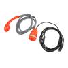 Outdoor Pump Shower Head Portable Handheld 3.5L min Cigarette Lighter Adapter for Camping Hiking Car Washing