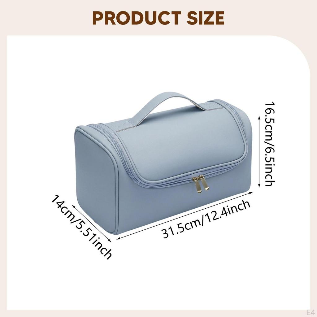 Hair Tools Travel Bag Iron Organizer Case Lightweight Portable PU Leather, for