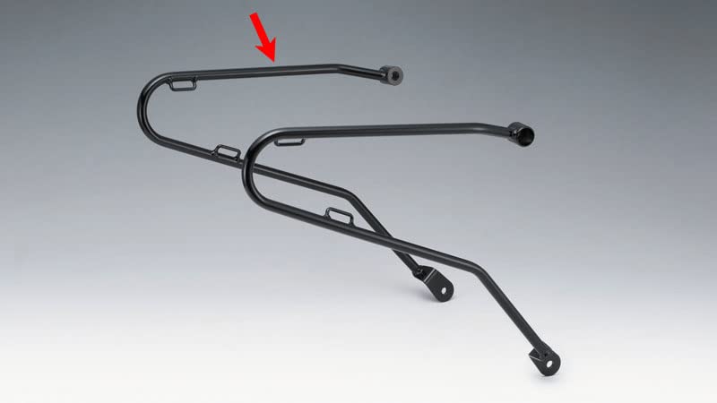 Kijima Díly na motorku Podpěra boční brašny Ocel Bonneville Street Twin Levá strana Černá T100/T120 ('16-) HTR-08006