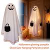 Halloween Glowing Pumpkin Door Hanger Decor for Party Wall Hanging Scary