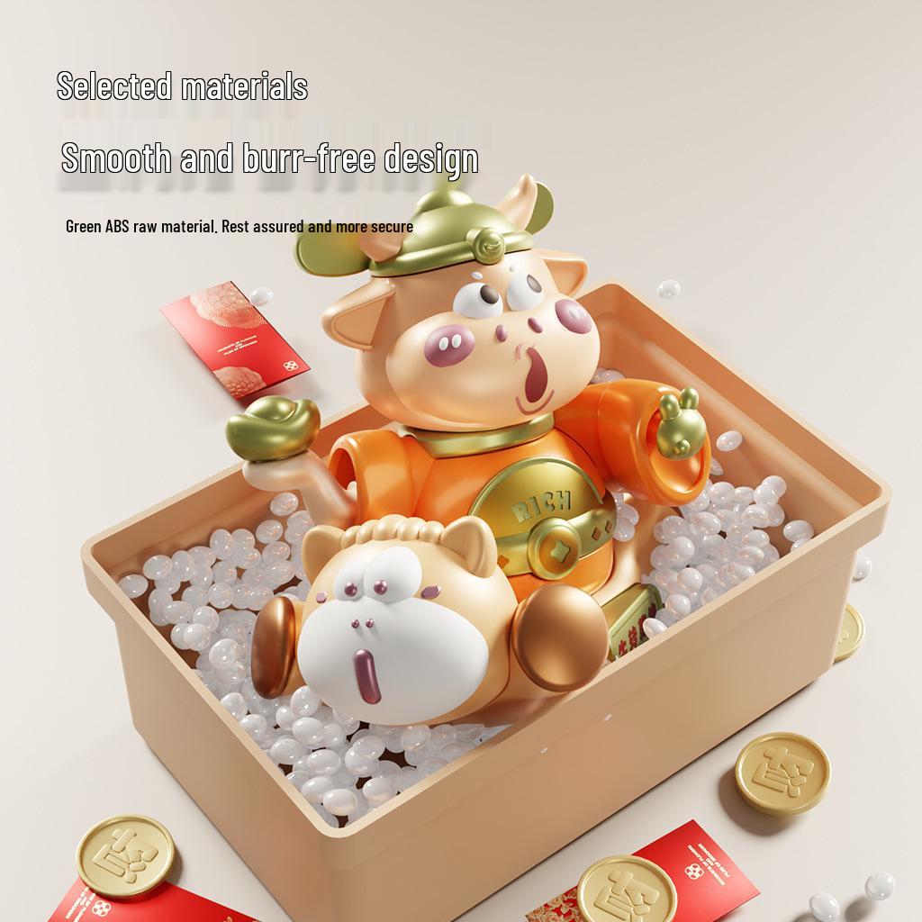 Trendy Resin Fortune Ornaments: Creative Blind Box Toys for Wealth and Luck