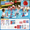 Schwimmender Basketballkorb für Kinder – Tragbarer Outdoor-Basketball für Sommerparty-Spaß