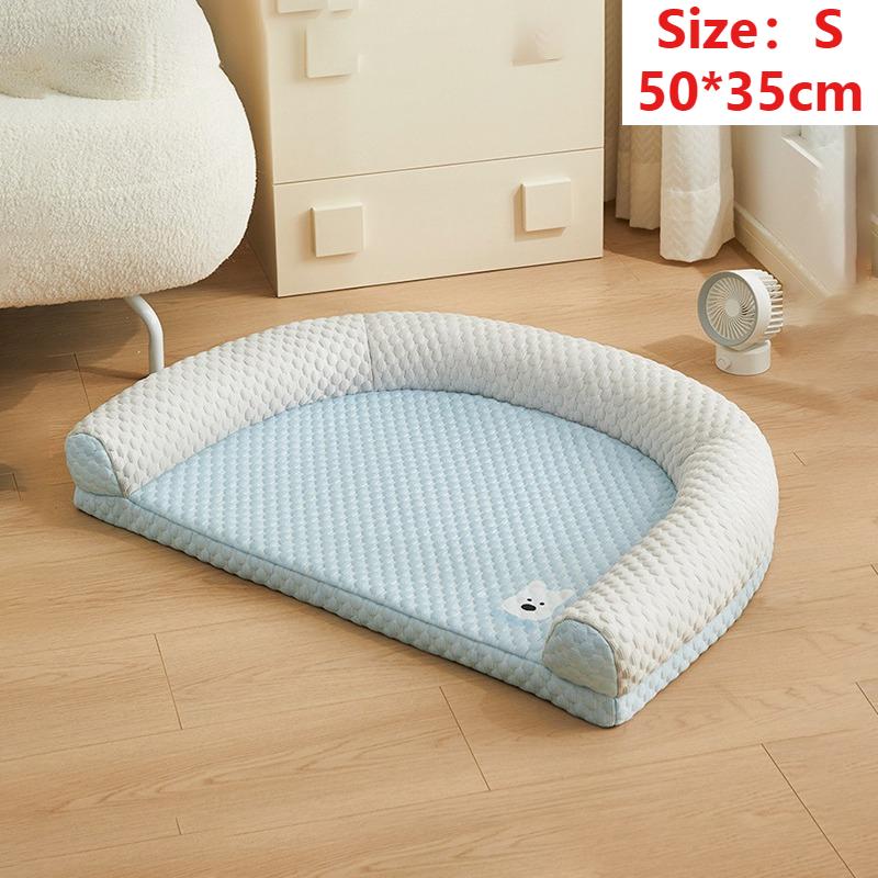 

Summer Pet Bed Removable Puppy Dog Mat Small Dogs Accessories Cat Sofa Beds Kitten Cats Dogs Pets Pug Sleeping Cooling Mats