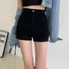 Denim Shorts Slim Summer Thin Spice Girls Bottoming Thin Sexy Hip-wrapped High Waist Elastic Word Hot Pants