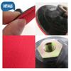 4 Inch Red Background Internal Teeth Electric Polishing Disc M10 Plastic Sanding Disc For Polishing Wheel