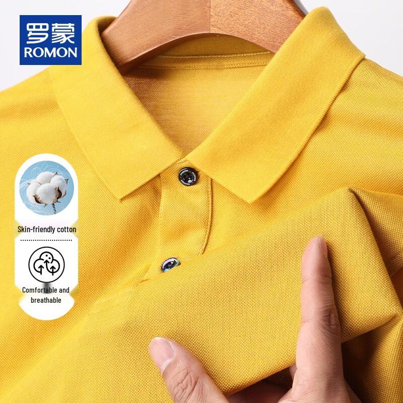 ROMON Men's Summer Polo T-Shirt
