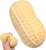 Brinquedo Viral Crocante de Amendoim: Brinquedo de Aperto de Comida Realista, Textura de Maltose com Rebote Lento, Brinquedos Fidget Tátil ASMR, Brinquedo de Mesa Estético