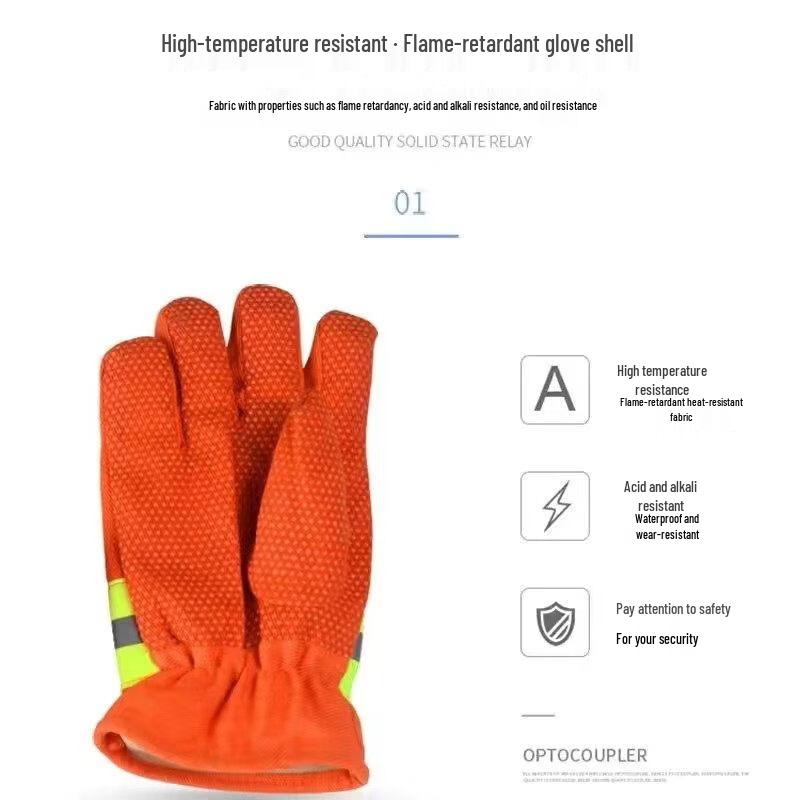 ZISIZ Flame Retardant Fire Gloves