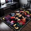 Halloween Horror Witch Rug Office Carpet Non-Slip Mat, Chair Rug Floor Covering for Gaming, Bedroom, Living Room , Home Decor Christmas Gift