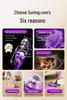 2-in-1 Handheld Vacuum: High-Suction, UV Sterilization, Anti-Mite for Home & Car