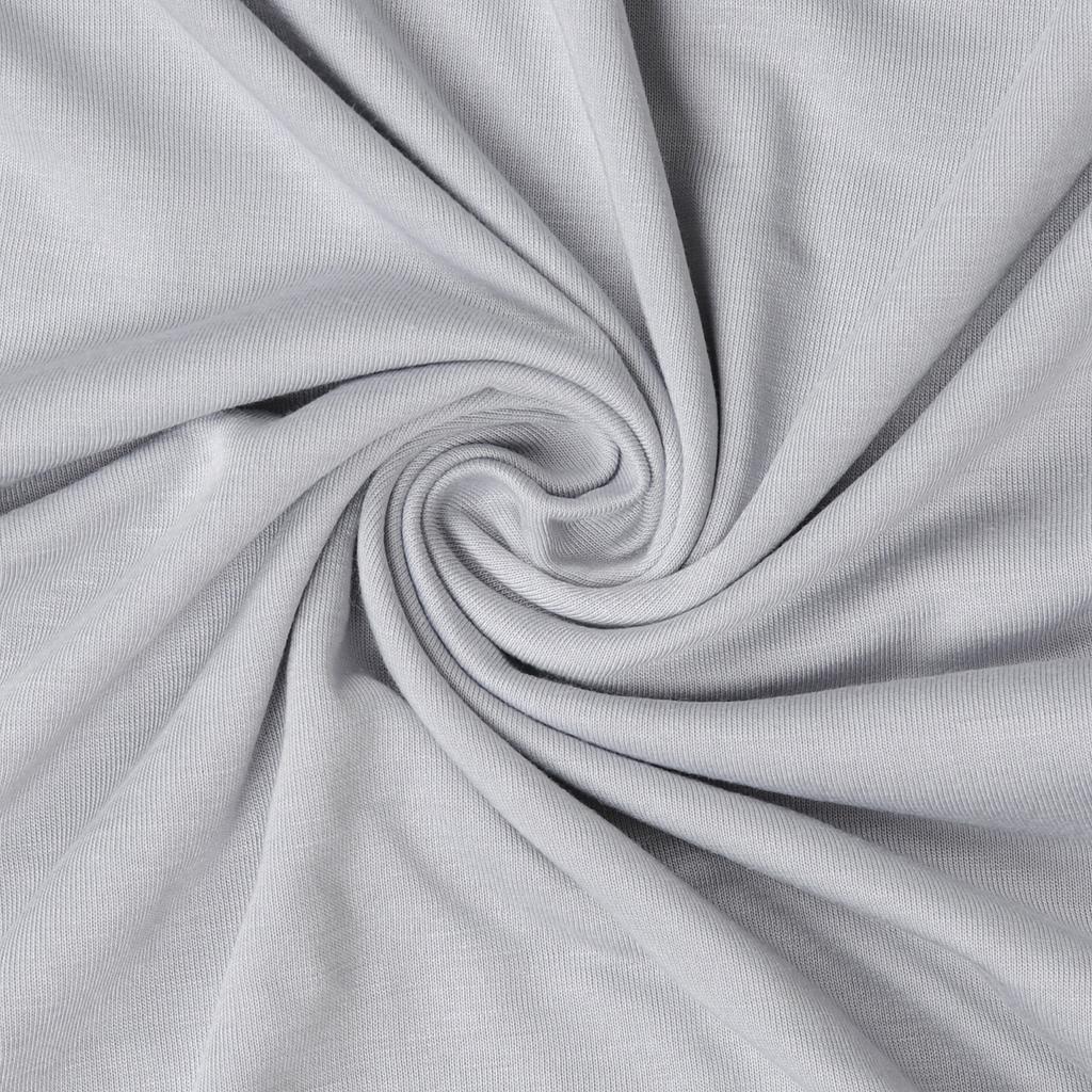Bamboo Fitted Sheet 190x190, 180x200x20, Gray_42, Matex