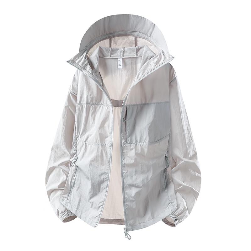 MEDE Men's Ice Silk UV Protection Hooded Jacket