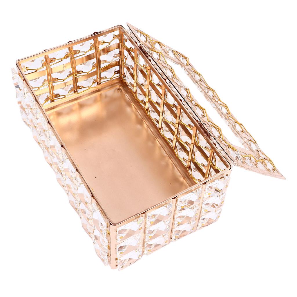 Tissue Dispenser Elegant Napkin Holder Decorative Facial Tissue Holder for Bathroom Living Room