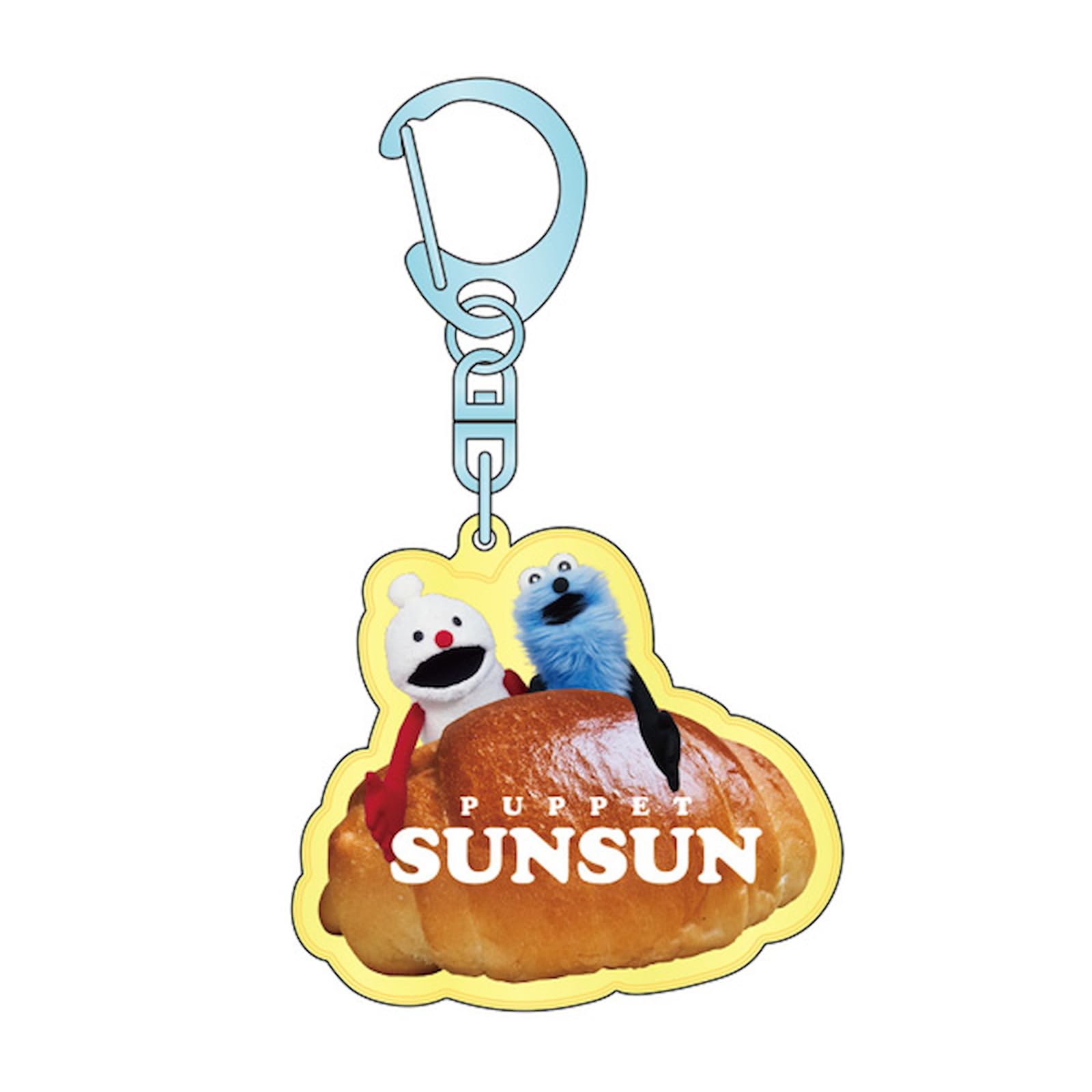 K Company Puppet Sunsun Plump Keychain Bread PSS-PU-PN