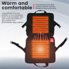 Heated Stadium Seats Cushion,Portable Heated Stadium Seats Pads for Bleachers with Back Support for Outdoor Camping