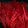 Shiny Pleated Organza Fabric for Elegant Wedding Dress Styling
