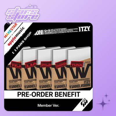 (PRE-ORDER POB) (POB) ITZY - TUNNEL VISION (Random Member Ver.)