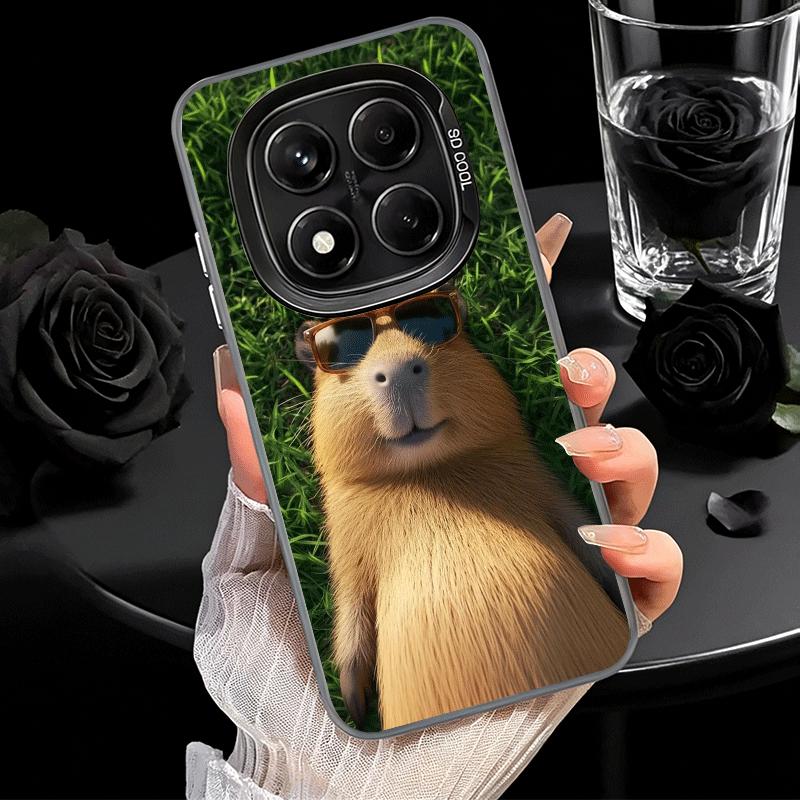 Animal Capybara Cute Soft Phone Case for Samsung Galaxy S24 S25 FE S26 Edge S23 Ultra S22 Plus S21 + Shockproof Cover Back Shell
