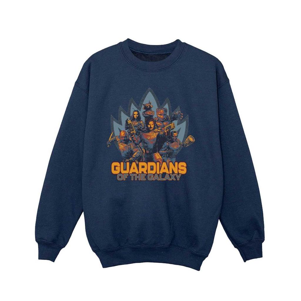 Guardians Of The Galaxy Band 3 Mädchen Schild Sweatshirt