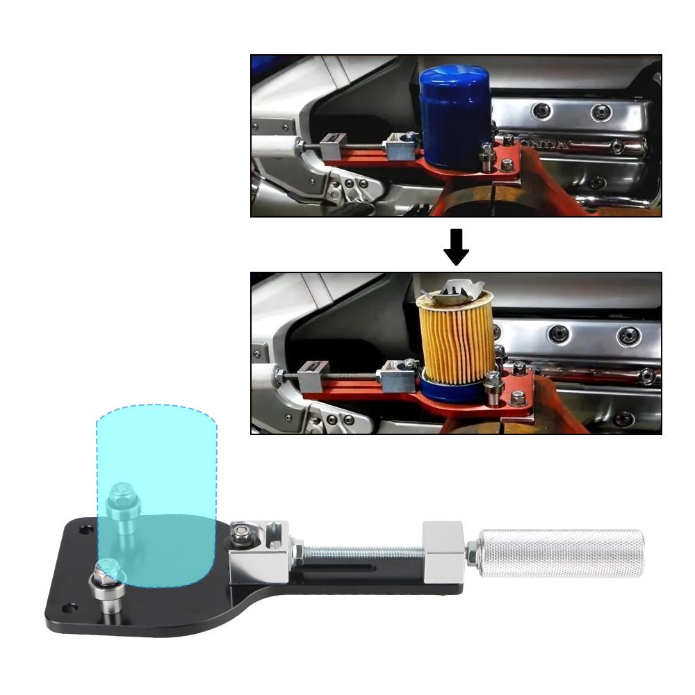 For Range 2-3/8" - 5" Auto Cutting Car Accessories Fit Replace 77750 Aluminum 1PC Oil Filter Cutter Tool Black Adjustable