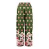 Dames zomer boho palazzo broek met hoge taille, wijde pijpen en bloemenprint, casual broek met zakken