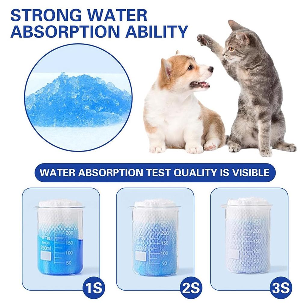 150 Pcs Pet , Dog , Instant Absorbent, Quick-Drying, Toilet Deodorizing, Pee Wipes