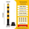 Reflective Anti-Collision Car Stopper Steel Warning Post