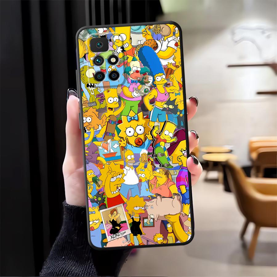 

Case for Xiaomi Redmi 9T 12 12C K40 K50 Gaming 10 A1 A2 Plus 9A 9C K60 A5 13C Funda Phone Cover The S-simpsons Redmi K60 Pro