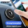 FONKEN Soporte magnético para teléfono de coche Soporte para coche de aleación de zinc Adsorción de imán fuerte Soporte de montaje en pared Soporte para tablero Samsung Xiaomi Teléfono inteligente