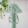 Nordic Handmade Cotton Rope Jellyfish Hanging Ornament for Children's Room or Bedroom