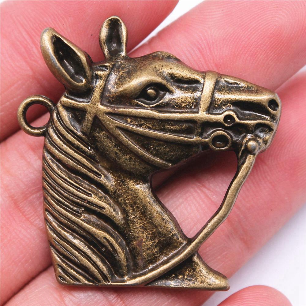 Charms Pegasus Horse Pendants Minimalist Jewelry Components QC095