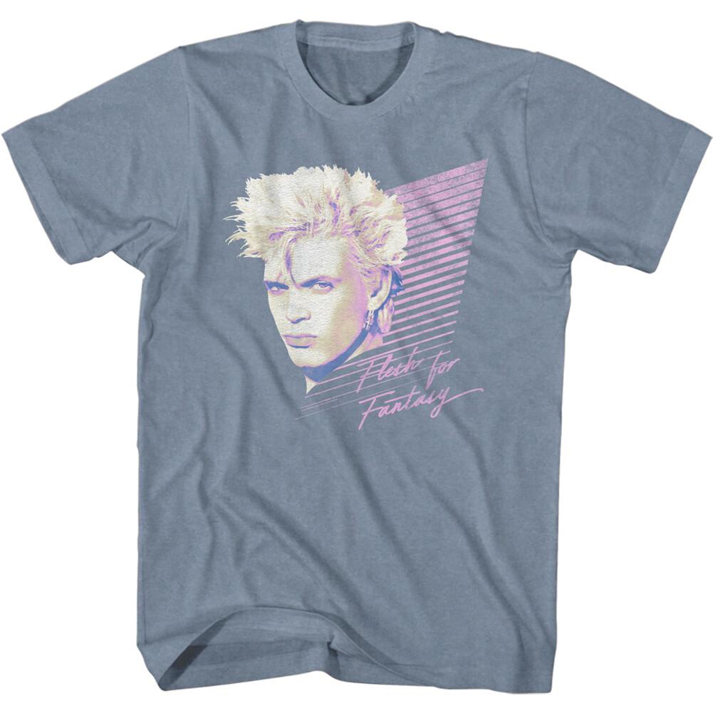 Billy Idol Flesh For Fantasy Men T Shirt Punk Rock Music Merch XXXL