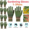 1-3Pair Gardening Gloves Thorn Proof Rose Pruning Garden Glove Breathable Protection Waterproof Work Garden Gloves for Women/Men