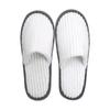 Washable Anti-Slip Winter Fleece Slippers for Guests