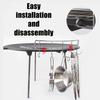 Outdoor Camping Barbecue Net Steam Rack Camping Gear BBQ Frying Pan Meat Drain Anti Scorching Grill Rack Stainless Multitool