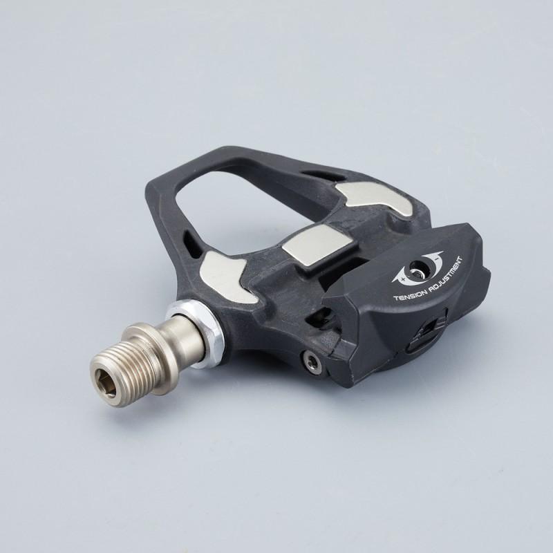 Ultra-Lightweight Nylon SPD Clipless Pedals With Bearings Road Bikes Black R8000 Aluminum