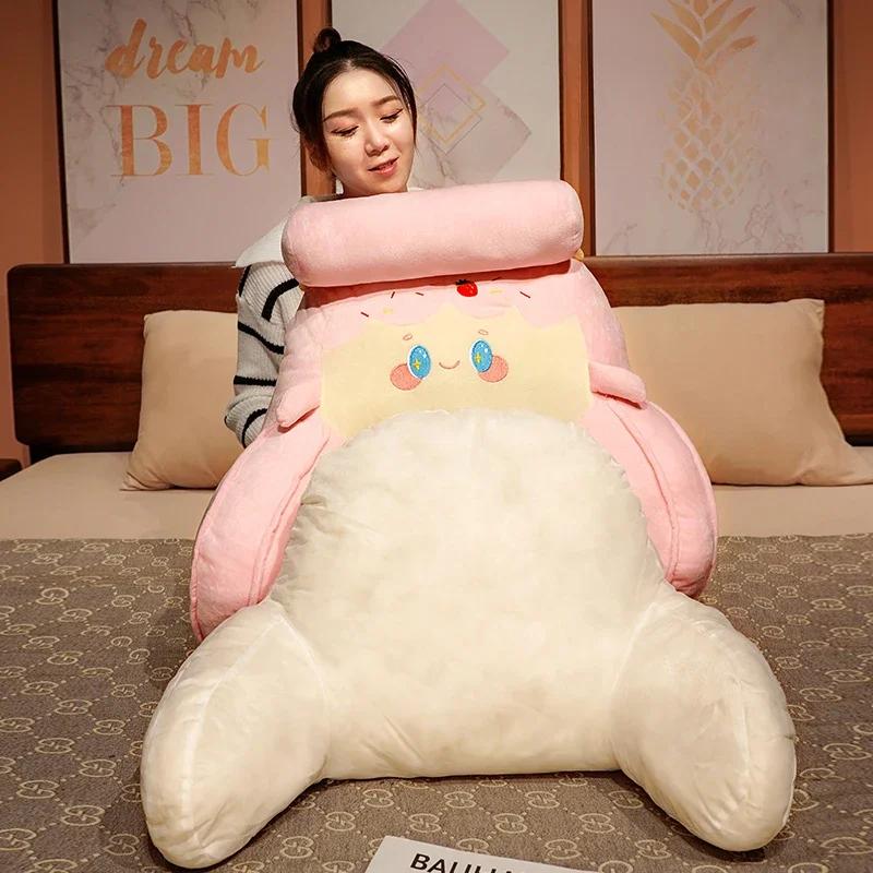 Triangle Reading Pillow Lumbar Support Pillow Soft Headboard Cushion Can Be Disassembled Washed Large Backrest Cushion Office