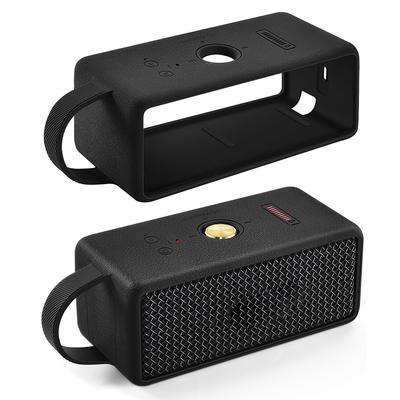 Silicone Carrying Case Waterproof Anti-Fall Speaker Case Soft Skin Protective Case for Marshall EMBERTON III Portable Speaker