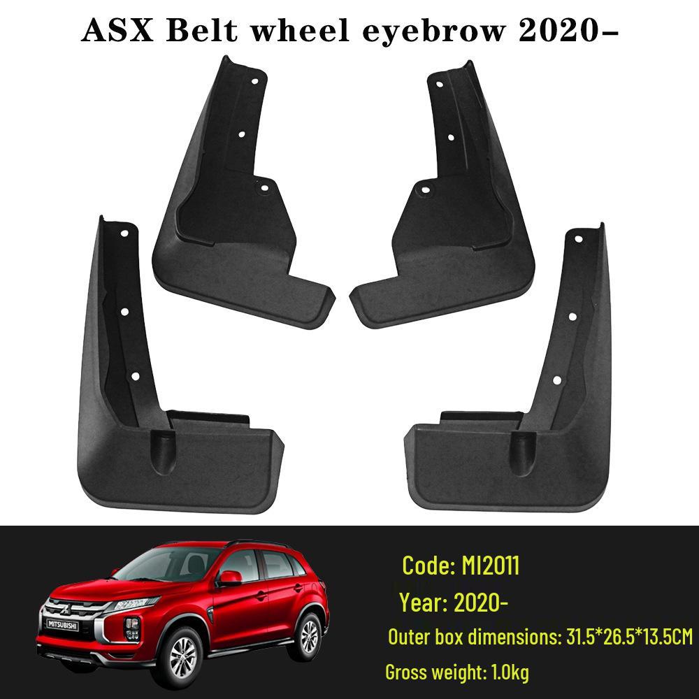 Kompatibilní kryty blatníků pro Eclipse Cross 2018 (09-2020) a ASX, Mitsubishi XPANDER.