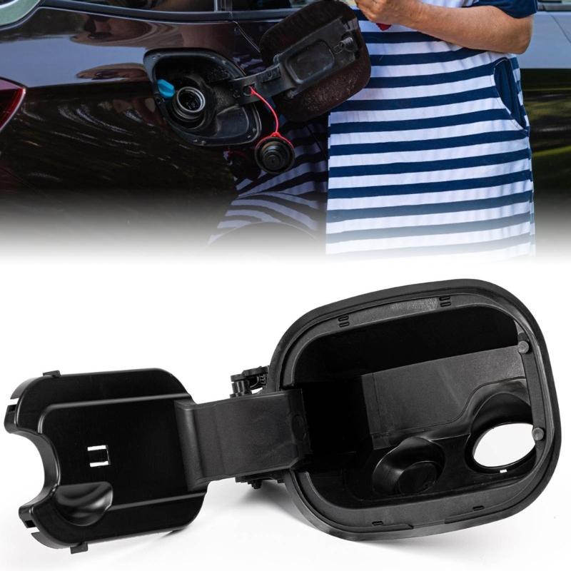 Polymer Fuel Filler Pipe Cover Gas Cap Fuel Door Pocket Assembly For Full Size Pickup Models Providing Secure Connection