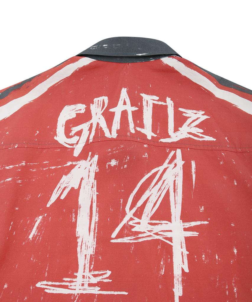 GRAILZ Football Illusion Shirt [Red]