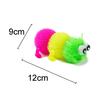 Glowing Hair Puffer Caterpillar Soft Anti-Stress Sensory Fidget Kids Squeeze Toy