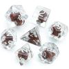 Cusdie Cute Animals DnD Dice Resin D4 D6 D8 D10 D% D12 D20 Polyhedral Dice Set for D&D Pathfinder Role Playing Table Board Games