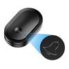 1 Set Campanello Senza Fili Impermeabile Volume Regolabile Plastica Lunga Portata Campanello Smart per Casa