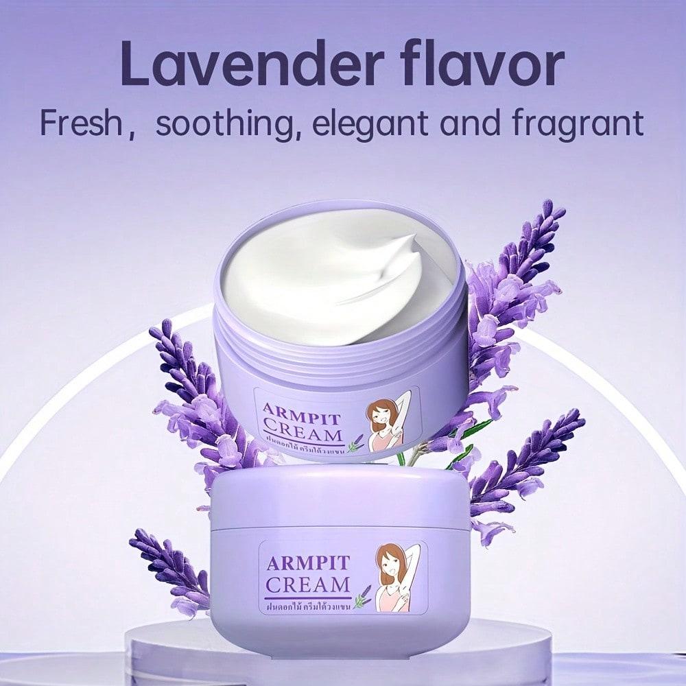 Long-Lasting Underarm Deodorant Balm Rose Aloe Vera Lavender Fresh Scent Odor Suppression Anti-Sweat Fast Drying Refreshing for Sports Dates Offices