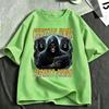 Christian Moms Against Anime Gothic Skull Funny Meme T Shirts Unisex Unisex Casual Oversized Fashion Short Sleeve Tshirt Streetwear