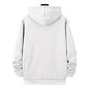 Autumn and Winter Men's Sports and Leisure Hooded Sweatshirt and Sweatpants Set 2 Pieces with Fashionable National Flag Print