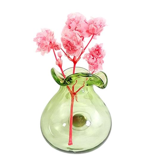 Mini Vase Refrigerator Magnet, Miniature Flower Vase Fridge Magnet, Plants Not Included, Cute Tiny Vase Magnet for Whiteboard Locker Office Kitchen