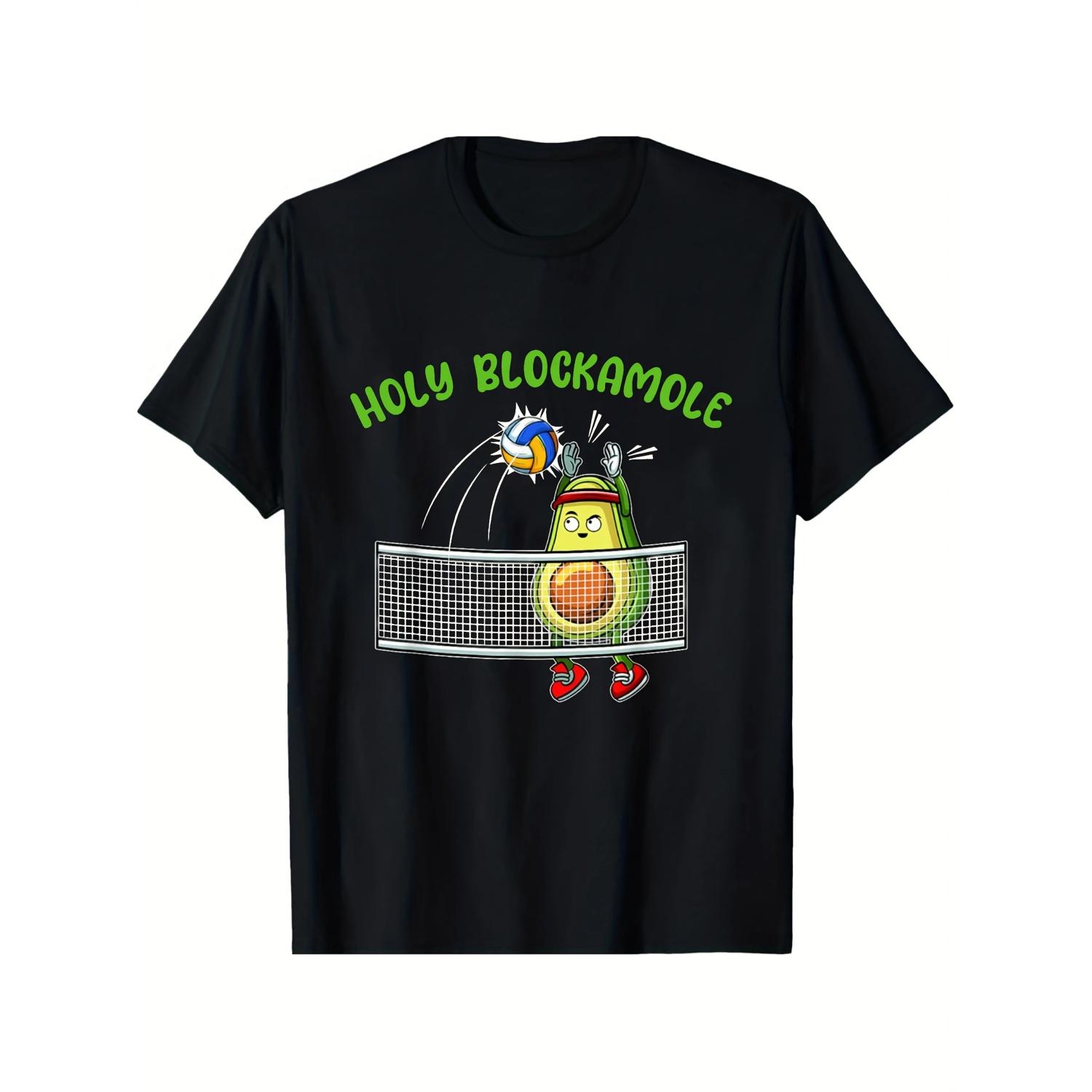 Funny Halloween Sacred Avogada Volleyball Enthusiast Funny T-shirt Casual Humorous Black Design T-shirt S чёрный